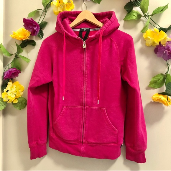 4/$20☀️ Tuff Athletics Zip Up Pink Hoodie